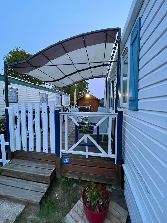 Sylvie Proprietaire Du Mobil-Home Saint-Pair-sur-Mer Exteriör bild